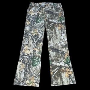 Realtree Camo Jeans Pants Mens 36 x 33 Hunting Outdoor Work Green Brown